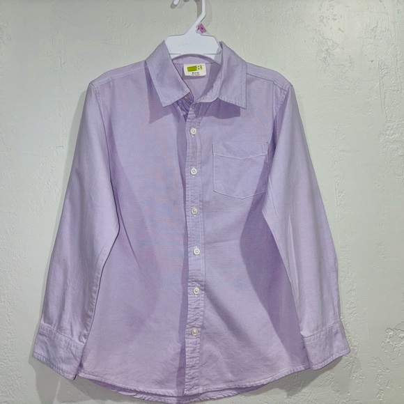 Lavender Boys long Sleeve button up Shirt!
Crazy 8- MED - Picture 8 of 11